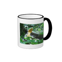 Yellow Morel Close to Sunset, Springtime Gold, ... Coffee Mug