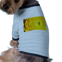 Yellow mum, close-up  flowers doggie tshirt