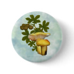 Yellow Mushrooms with seed pods Button