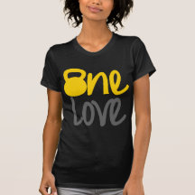 Yellow "One Love" Kettlebell T-shirt