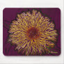 Yellow Orange Wildflower Mouse Pads