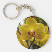 Yellow Orchids keychain