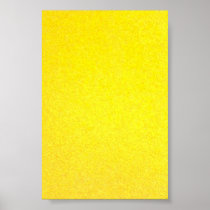 Yellow outside poster