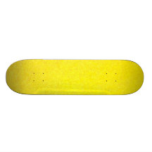 Yellow outside skate board