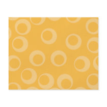 Yellow pattern of circles. Retro. Flyers