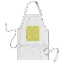 yellow picnic table cloth aprons