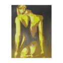 Yellow Plaits and Panties postcards