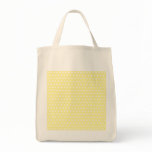 Yellow polka dots pattern. Spotty. Tote Bag