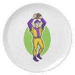 yellow purple pitcher plates