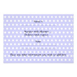 Yellow Rabbit on Purple Dot Pattern Custom Invitation
