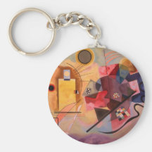 Yellow Red Blue Keychains