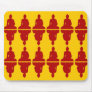 Yellow & Red Buddha Mousepad