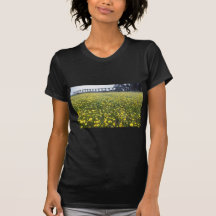 yellow Roman aqueduct, Vila do Conde flowers T Shirt
