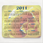Yellow Rose 2011 Calendar Mousepad