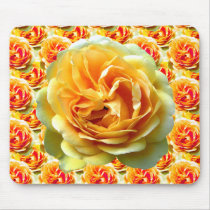 Yellow Rose Bloom Mousepad