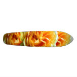Yellow Rose Bloom Skateboard