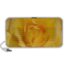 Yellow Rose Floral Speaker speakers
