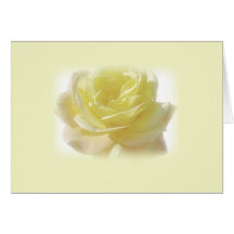 Yellow Rose Greetings Cards