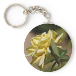 Yellow rose keychains