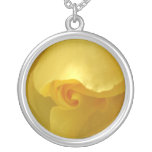 Yellow Rose Necklace