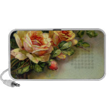 Yellow Roses Laptop Speakers