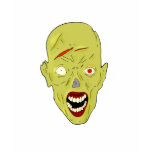 yellow scarred zombie t-shirts