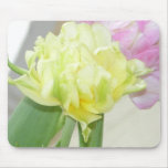 Yellow single flower Mouse Pad mousepads