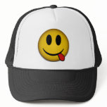 Yellow smiley hat