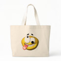 Yellow smiley that went nuts bags