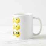 Yellow Smileys Coffee Mug