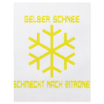 yellow snow icon flyers