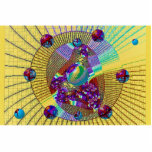 Yellow space photo photo sculptures