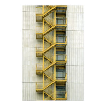 yellow stairways posters