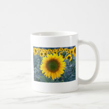 yellow Stand out from the crowd flowers Coffee Mug
