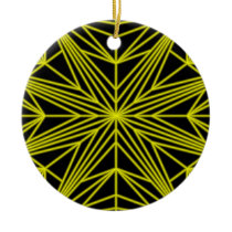 Yellow Star Ornaments