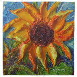 Yellow Sunflower Napkin