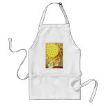 yellow Sunshine flowers Apron