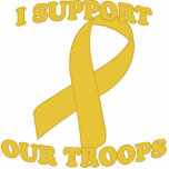 Yellow Support Troops photo sculptures