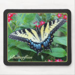Yellow Swallowtail Butterfly Mousepad