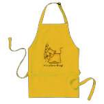 Yellow Tabby Rescue...it's a love thing! aprons