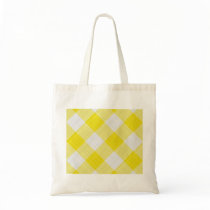 yellow table cloth tote bags