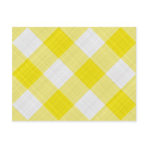 yellow table cloth