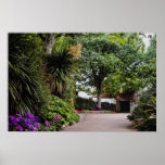 Yellow Town gardens at St. Ives, Cornwall, England posters