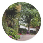 Yellow Town gardens at St. Ives, Cornwall, England stickers