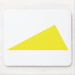 yellow triangle mousepads
