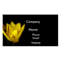 Yellow Tulip Business Card