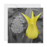 Yellow Tulip Wedding Personalized Invitation