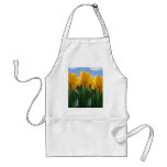 yellow tulips aprons