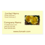 Yellow Tulips Business Card