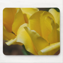 Yellow Tulips Mouse Pad